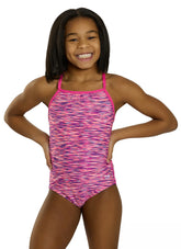TYR Girls' Sonoma Durafast Elite Addy Diamondfit One Piece Swimsuit (Little Kid, Big Kid)