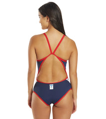Arena Women's Mark Spitz Serigraphy Super Fly Back One Piece Swimsuit