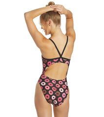 Sporti Spiffiez Donut Thin Strap One Piece Swimsuit