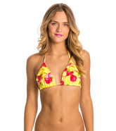 Body Glove Roses Are Yellow Simply Fun Triangle Top