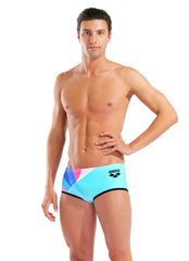 Arena Men's One Placement Square Leg Swimsuit