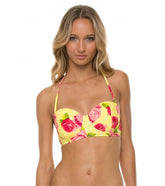 Body Glove Roses Are Yellow Marilyn Bustier Top
