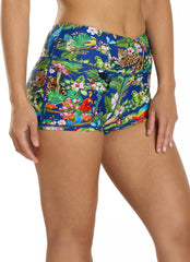 Sporti Active Tropical Oasis 2.25" inseam Boyshort