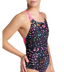 Arena Women's Mosaic Pro Back One Piece Swimsuit