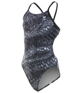 TYR Girls' Plexus Cutoutfit One Piece Swimsuit