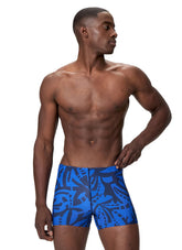 Speedo Men's Beachstar Print Square Leg Swimsuit