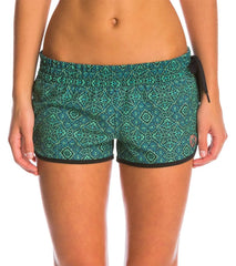Hurley Women's Phantom Block Party 2.5" Beachrider Tribal Boardshort