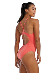 TYR Women's Solid Durafast Elite Diamondfit One Piece Swimsuit