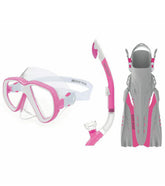 Body Glove Lunar Mask, Snorkle, and Fin Set