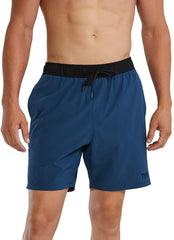 TYR Men's Solid Skua 7" Volley Swim Trunks