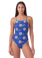 Sporti Coastal Daisy Micro Back One Piece Swimsuit (26-40)