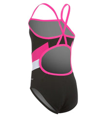 Sporti HydroLast Splice Thin Strap One Piece Swimsuit Youth (22-28)