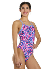 Dolfin Uglies Women's Twirlin V-2 Back One Piece Swimsuit