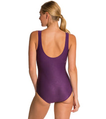 Waterpro Solid U-Back Conservative Fitness Swimsuit