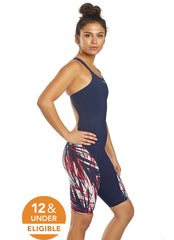 Dolfin Women's FirstStrike Knee Tech Suit Swimsuit
