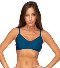Azura Women's Azura Pique Bralette Bikini Top (DD/E Cup)