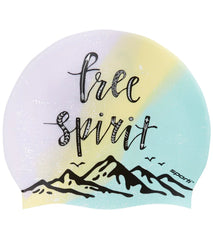Sporti Free Spirit Silicone Swim Cap