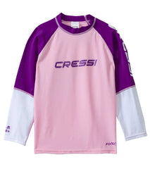 Cressi Girls' Rocks Long Sleeve Rashguard (7yrs-15yrs)