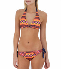 Hurley Swim Mayan Stripe Tie Side Bottom