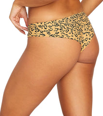 Volcom Women's Yess Leopard Cheeky Bikini Bottom