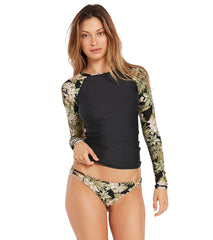 Volcom Women's Midnight Tropic Long Sleeve Rashguard