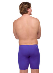 JOLYN Men's Solid Jammer Swimsuit
