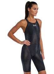 TYR Women's Avictor 2.0 Luminis Open Back Flex Hip Tech Suit Swimsuit