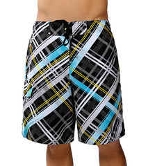 Body Glove Guys' Mad Plaider Hybrid Boardshorts