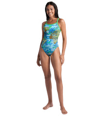 Arena Women's Earth Day Challenge Back One Piece Swimsuit