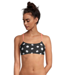 Speedo Women's Printed Strappy Back Bikini Top