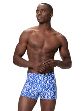 Speedo Men's Beachstar Print Square Leg Swimsuit