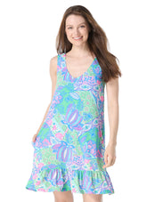 Beach House Women's Estate Mosaic Anna Sleeveless Cover Up Dress
