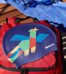 Sporti x Damian Orellana Limited Edition Laguna Silicone Swim Cap