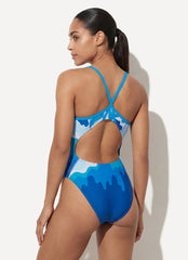 Sporti Wave Hello Thin Strap One Piece Swimsuit (22-44)