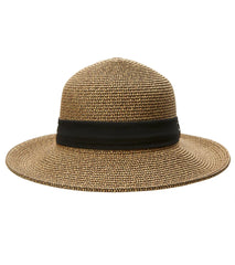 Sun N Sand Paper Braid with Chiffon Bow Hat