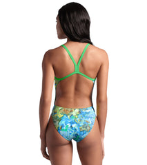 Arena Women's Earth Day Challenge Back One Piece Swimsuit