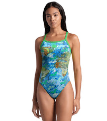 Arena Women's Earth Day Challenge Back One Piece Swimsuit