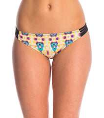 Hurley Swimwear Jagged Tie Dye Spider Bikini Bottom