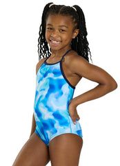 TYR Girls' Print Addy Diamondfit Durafast Elite One Piece Swimsuit (Little Kid, Big Kid)