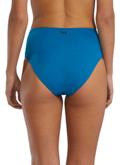 TYR Active Women's Solid Arielle High Waisted Bikini Bottom