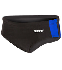 Sporti Piped Splice Brief Swimsuit Youth (22-28)