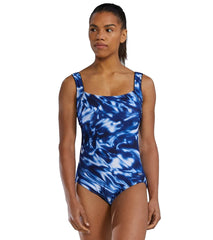 TYR Women's Rivo Square Neck Controlfit Durafast Elite One Piece Swimsuit