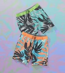 Volcom Men's 19" Waterside Floral Stoney Board Shorts