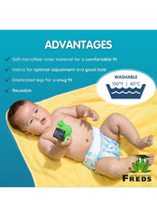 FREDS SWIM ACADEMY Boys' Reusable Swim Diaper