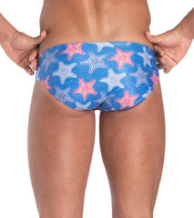Arena Men's Sea Stars Brief Swimsuit