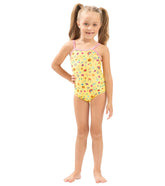 Dolfin Girls' Print One Piece Swimsuit (Toddler, Little Kid)