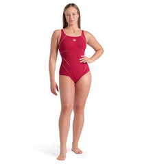 Arena Women's Jewel Shapewear Wing Back One Piece Swimsuit