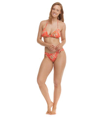 Body Glove Women's Balata Garden Dita Ruffle Triangle Binkini Top (D Cup)