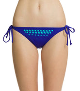 Hurley One & Only Laser Cut Tie Side Bikini Bottom