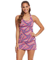 Dolfin Aquashape Women's Kaleido A-Line Skort